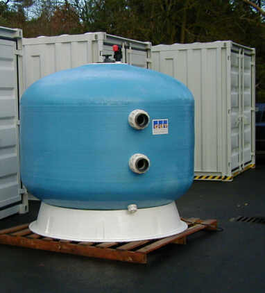 Filterbehälter Baureihe B Durchmesser 1800 mm